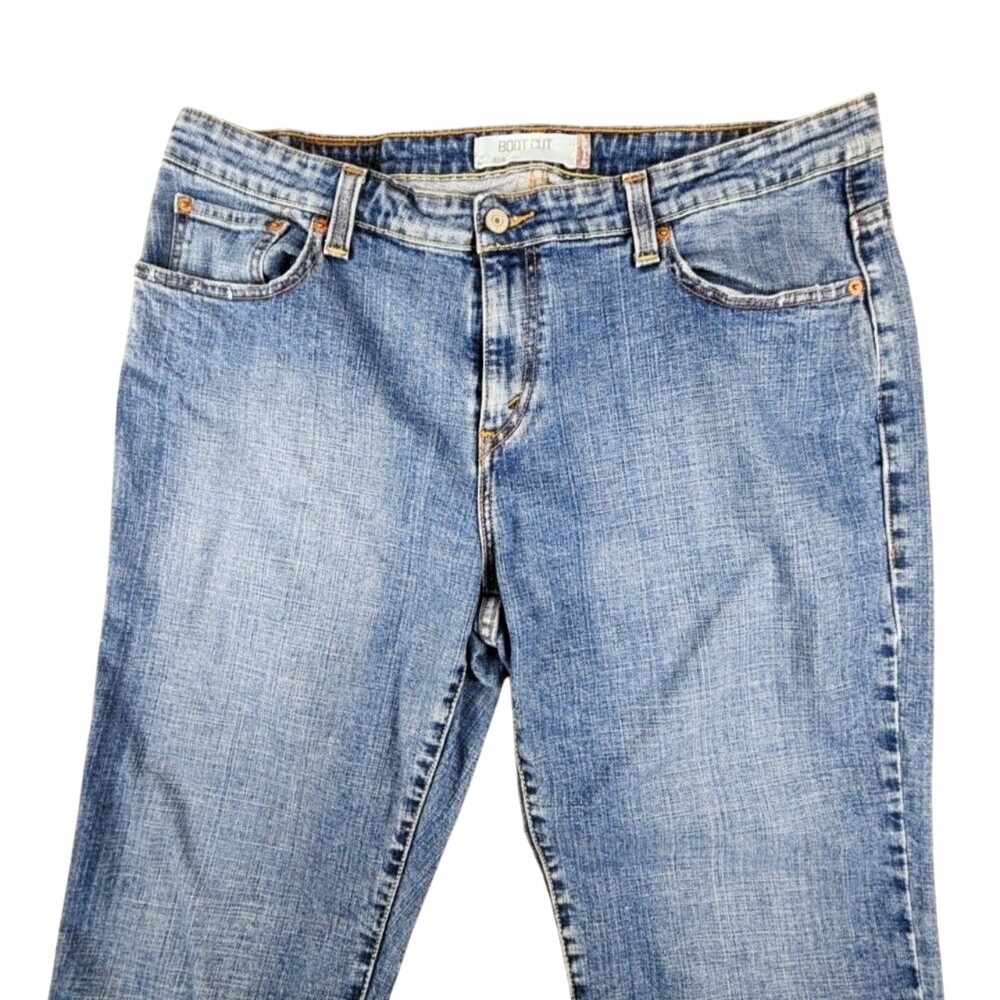 Levi's Jeans Womens 20 Blue High Rise Bootcut Stretch Medium Wash Denim